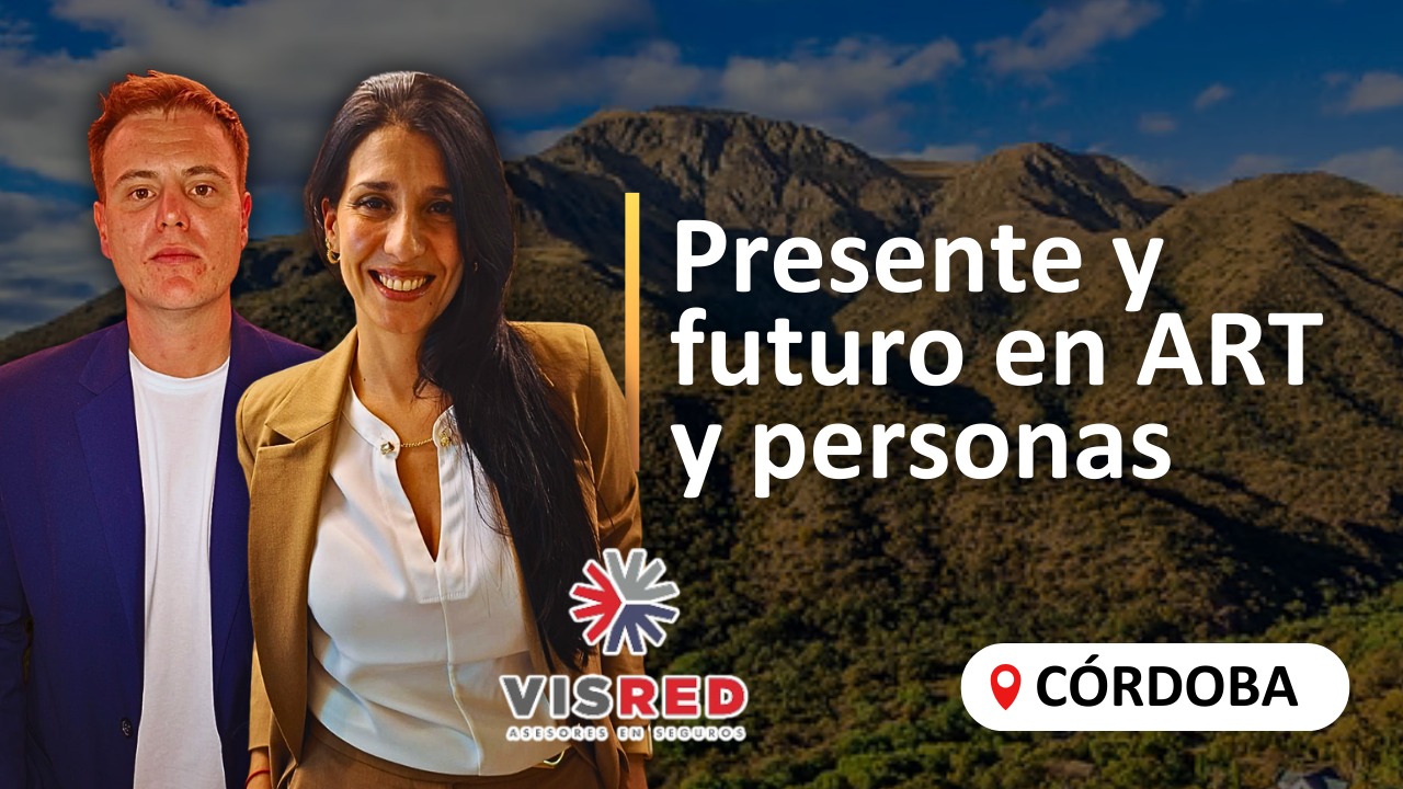 Una de las oficinas que visitamos fue la de VISRED Asesores de Seguros, importante broker con origen en la provincia pero con proyección nacional, y allí conversamos con Alejandro Carletti (Gerente de ART) y Laura Aiello (Gerenta de Personas).